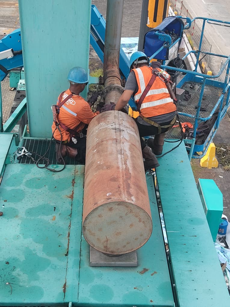 Job Engine Canopy Replacement- ZPMC